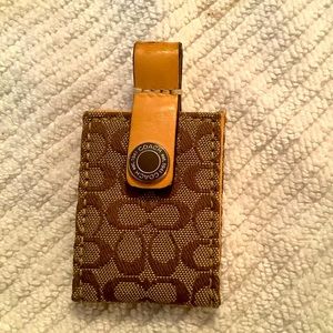 Coach picture frame keychain